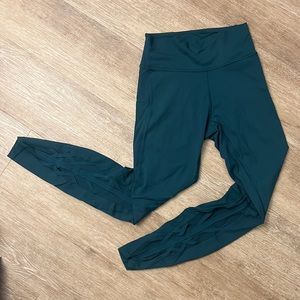 Green luluemon full length leggings!